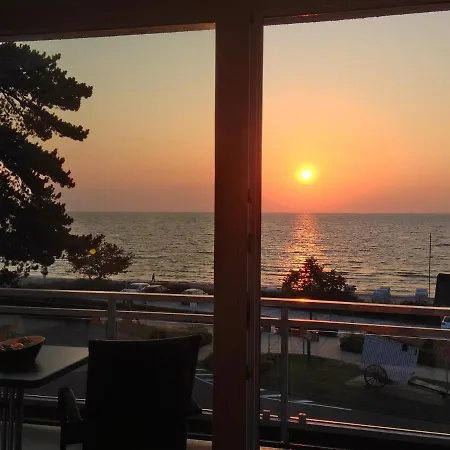 公寓 Feriendomizil Strandblick Feriendomizil Strandblick 1 Meerblick 哈夫克鲁格